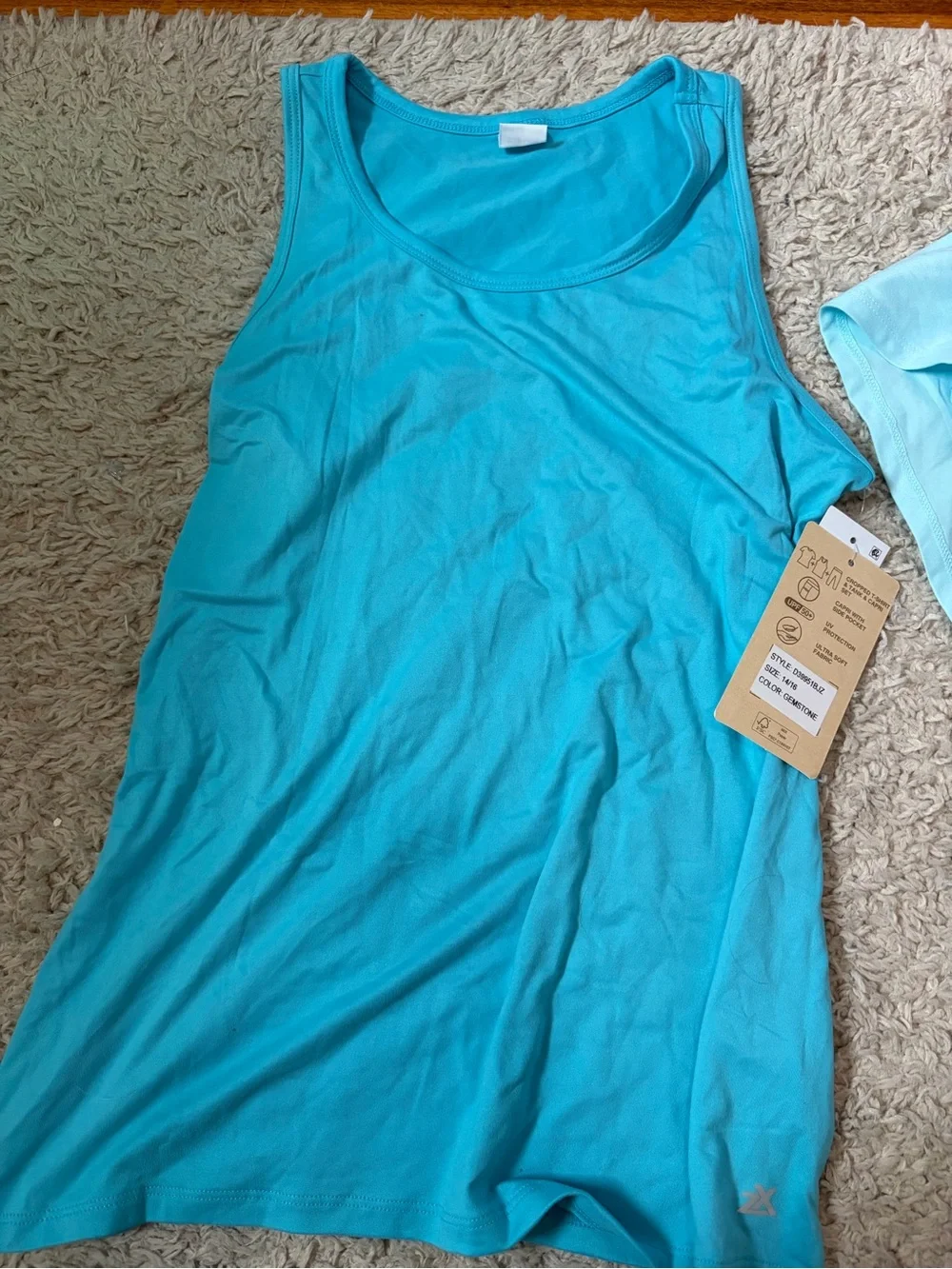 ZeroXposur Aqua 3-Piece Active Set - Tank, Tee & Leggings